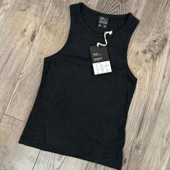 NWT Afends - Lydia - Women's Hemp Ribbed Black Tank Top - Size Small - Picture 1 of 9